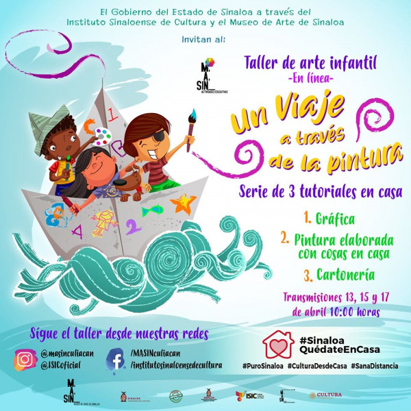 Desde Casa Inicia El Taller De Pascua Infantil Del MASIN Sinaloa