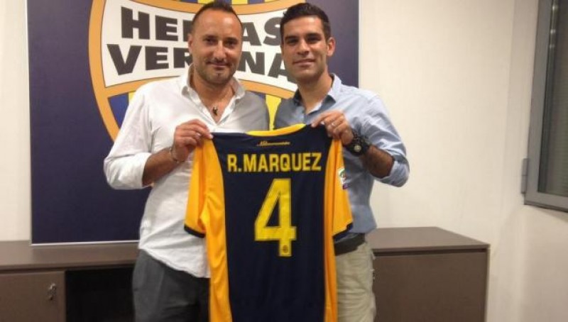 Rafa Márquez fue presentado por el Verona de Italia