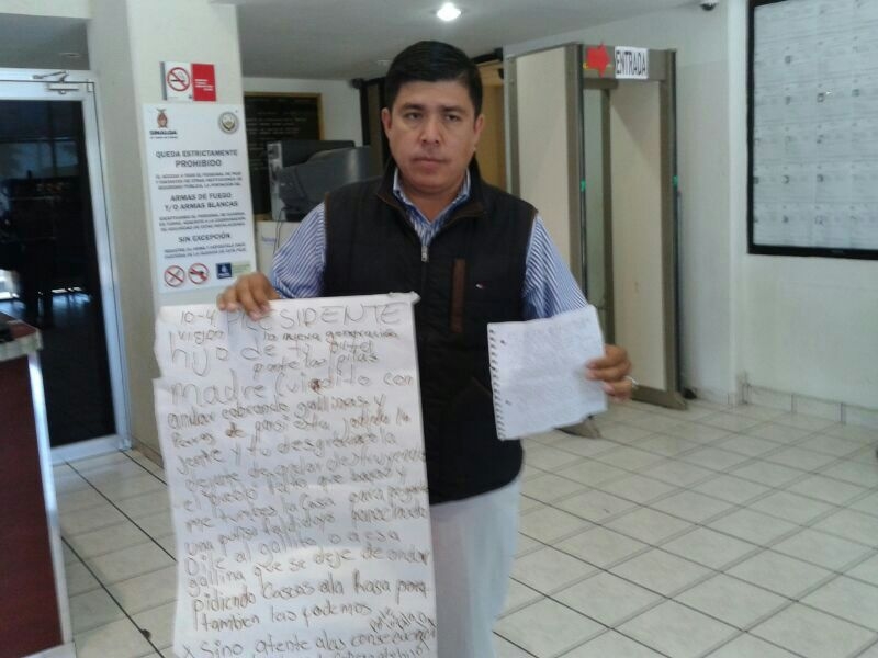 Alcade de Badiraguato se defiende de multa de PROFEPA