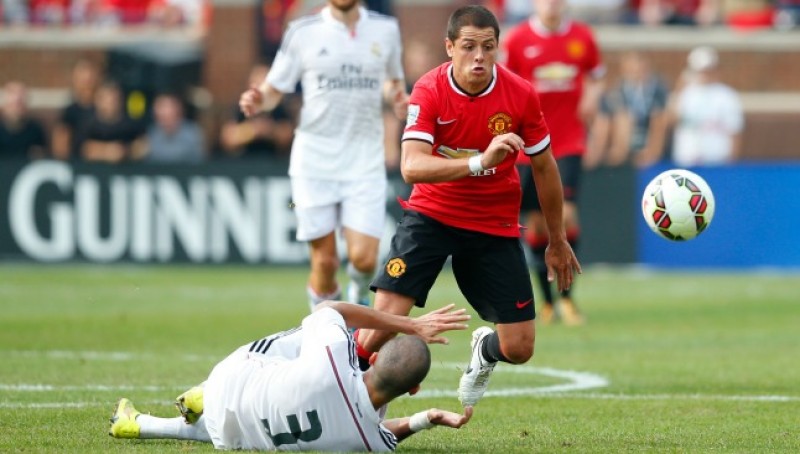 javier "chicharito" Hernández sería titular con el Manchester United frente al Swansea