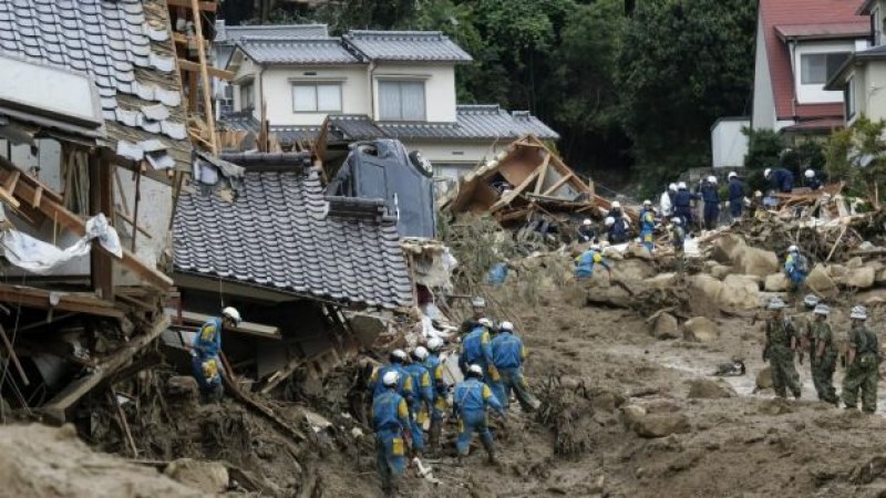 Mueren al menos 36 personas por lluvias en Japón