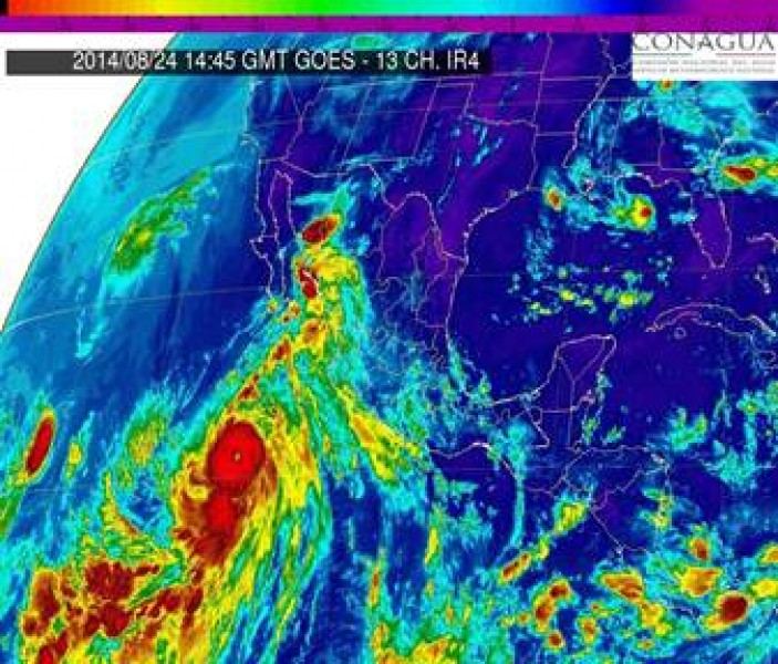 Se pronostican lluvias por huracán "Marie" en Sinaloa,