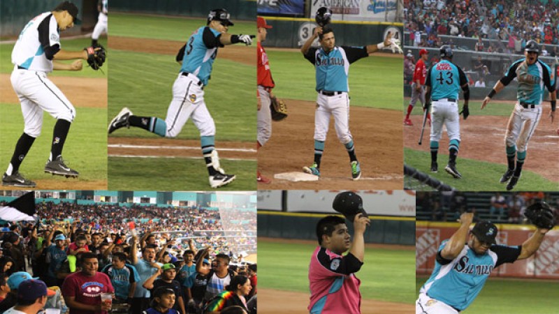 Saraperos, ya trabaja para la temporada 2015 de la liga mexicana de beisbol.