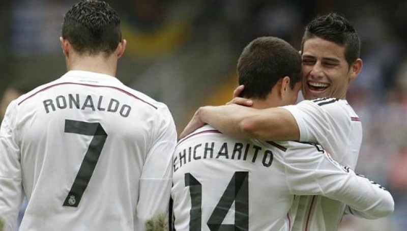 Javier "chicharito" Hernández va a la banca ante Elche