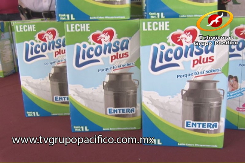 Van 31 puntos de distribución de leche Liconsa en Cajeme