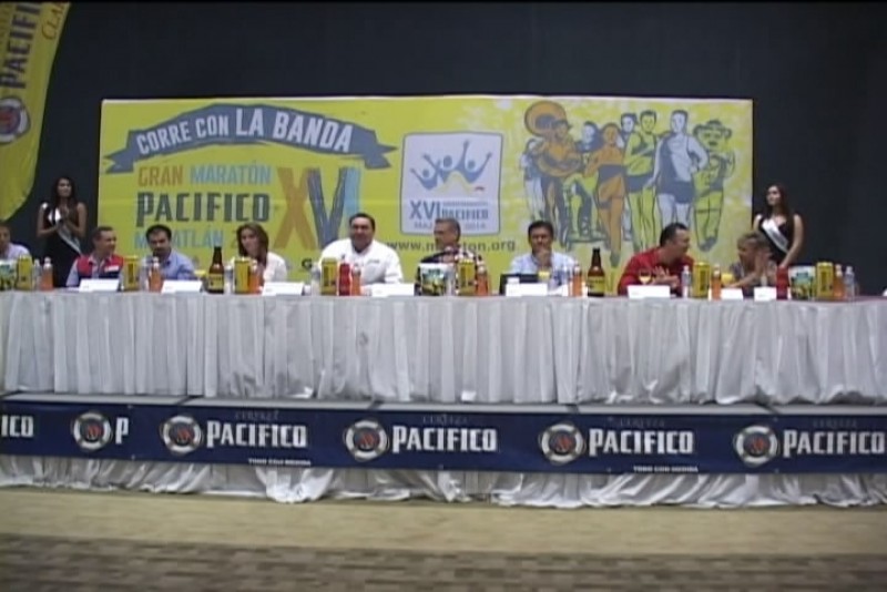 Se realiza la Presentación de la Edición 16 del Gran Maratón Pacífico Mazatlán 2014