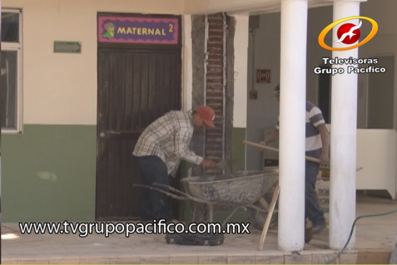 Supervisa DIF obras de remodelación en guardería