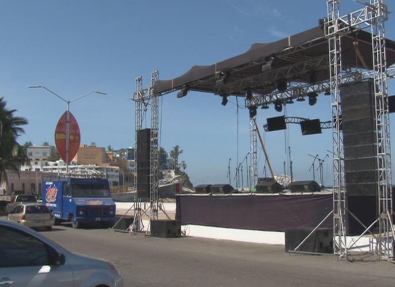 ¡Todo listo! para iniciar el Bandódromo Mazatlán 2015.