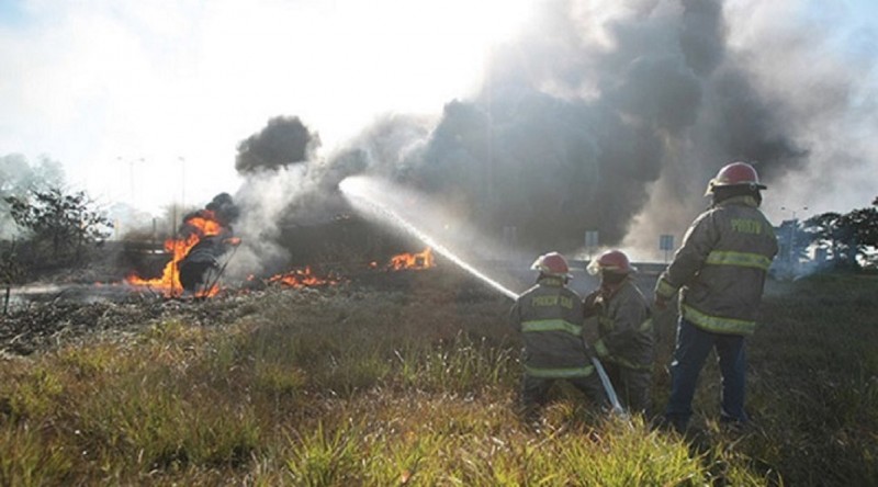 Dan de alta a otra víctima del flamazo de pipa en Tabasco
