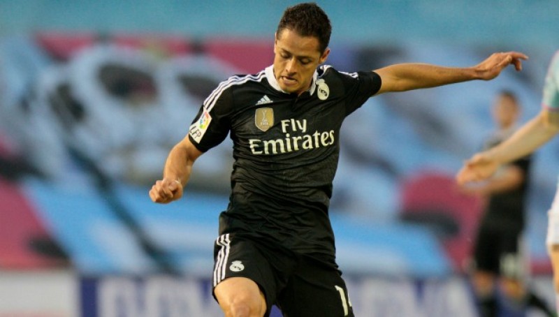 Javier "chicharito" Hernández sigue encendido en el Real Madrid