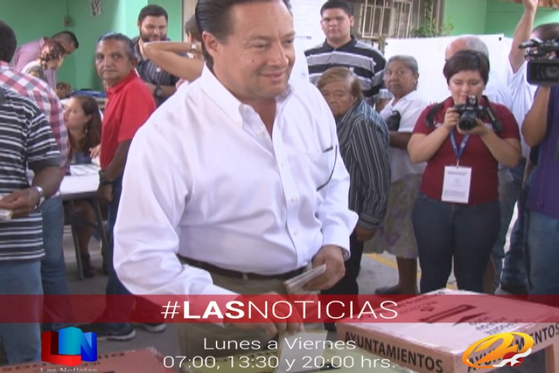 Vota candidato del PRI Cajeme