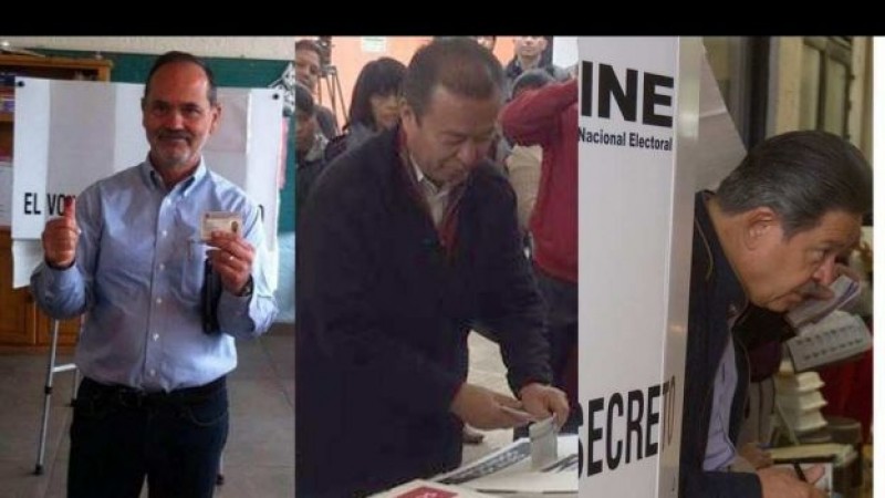Votan presidentes de los partidos
