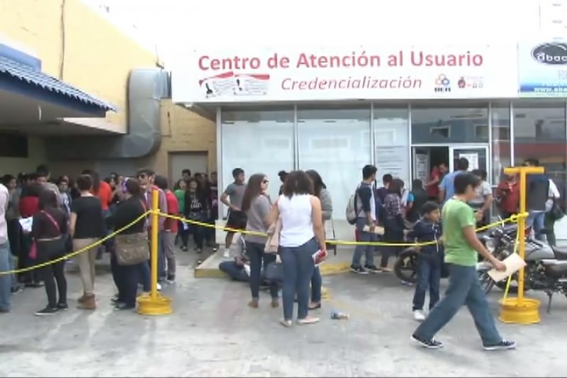 En agosto volverán filas por tarjeta inteligente