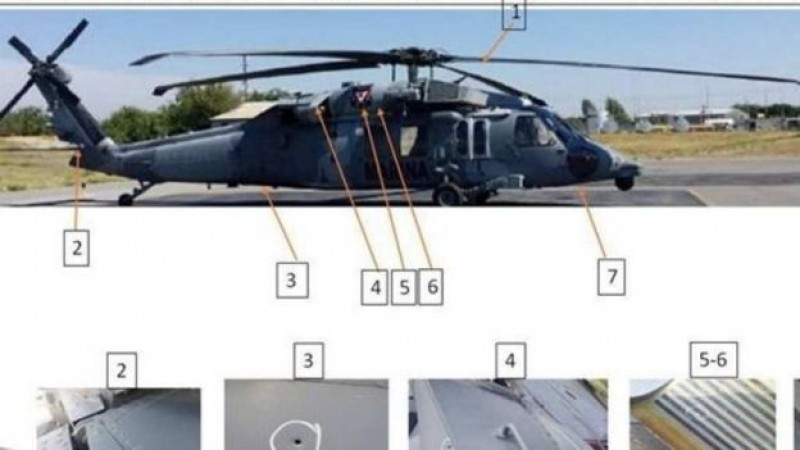 Atacan helicóptero de Semar en Nuevo Laredo; seis personas muertas
