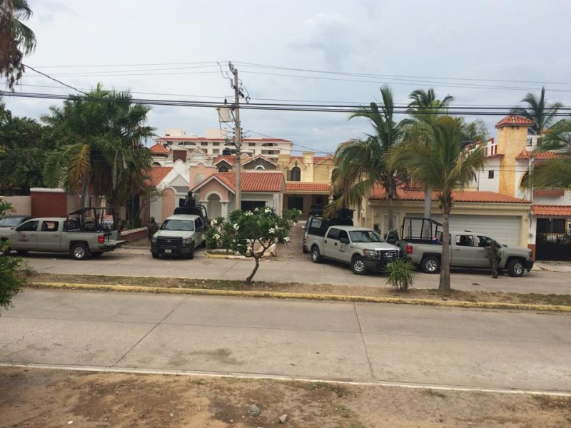Realiza Secretaría de Marina cateo a dos viviendas en distintos puntos de Mazatlán