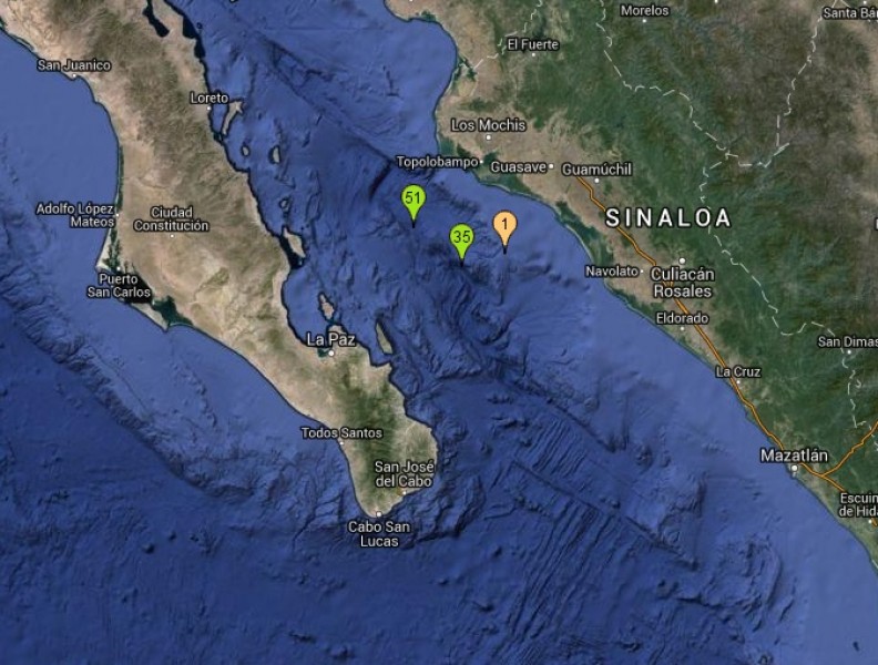 Sismo de 5.1 grados Richter sacude a la zona norte de Sinaloa