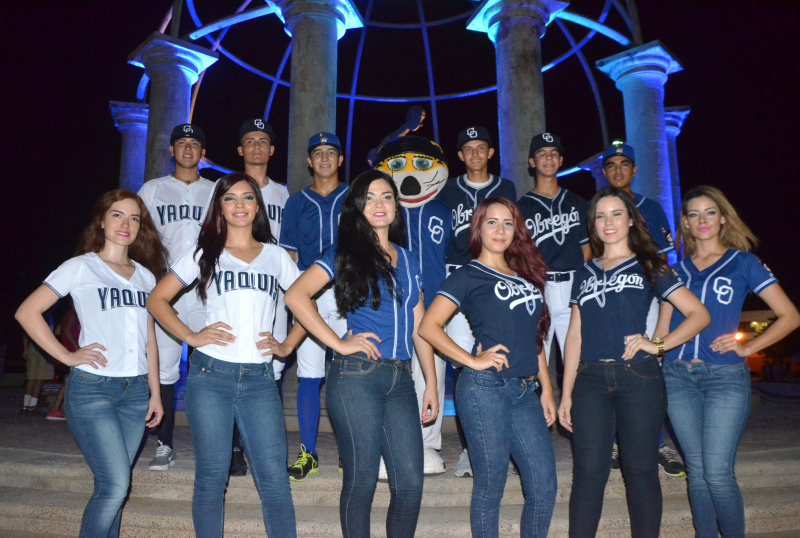 Presenta Yaquis de Obregón su nueva piel.