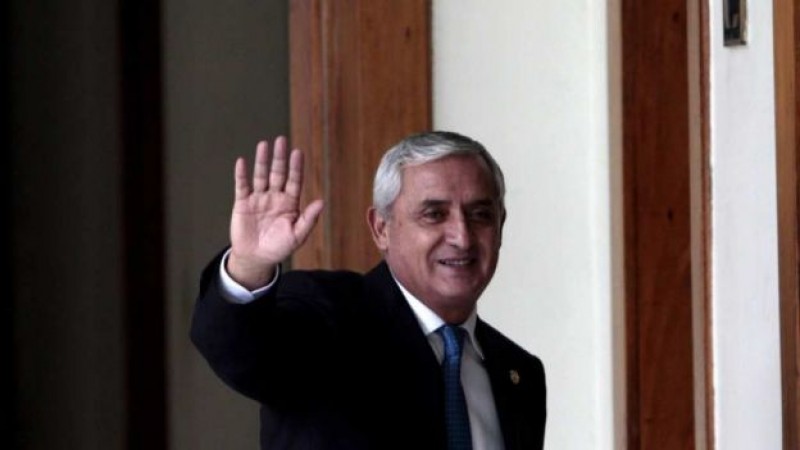 Renuncia Otto Pérez Molina a la Presidencia de Guatemala