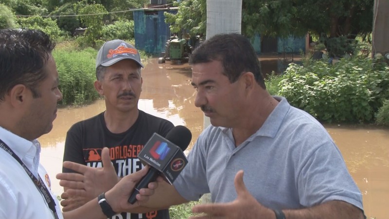 Lluvias afectan al menos a 10 familias en la sindicatura de Quilá