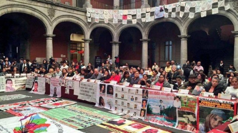 Familiares de personas desaparecidas presentan ante diputados propuesta de ley