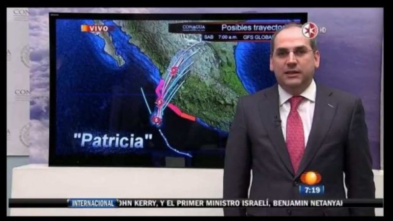 Conagua: Patricia, el huracán más peligroso en la historia de México