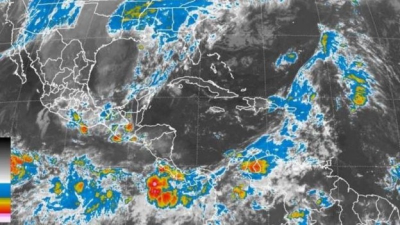 Frente frío 8 favorecerá lluvias intensas en Veracruz, Oaxaca, Tabasco y Chiapas