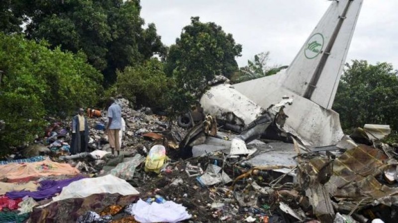 Avión de carga se estrella en Sudán del Sur- al menos 40 muertos