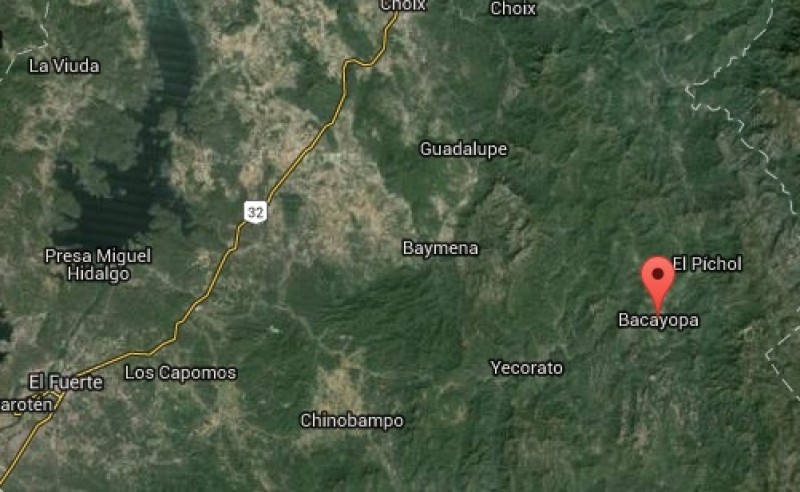 Regresa la calma a la sierra de Choix tras quema de viviendas en Bacayopa