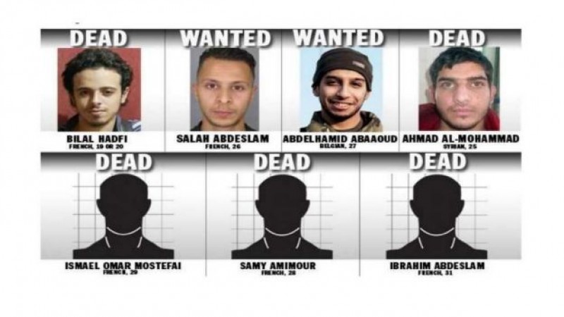 Identifican a siete terroristas de París