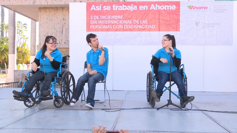 Conmemoran día de las personas con discapacidad