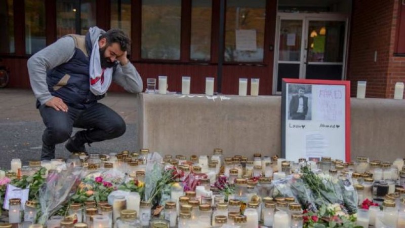 Muere tercera víctima del ataque a escuela sueca por un enmascarado racista