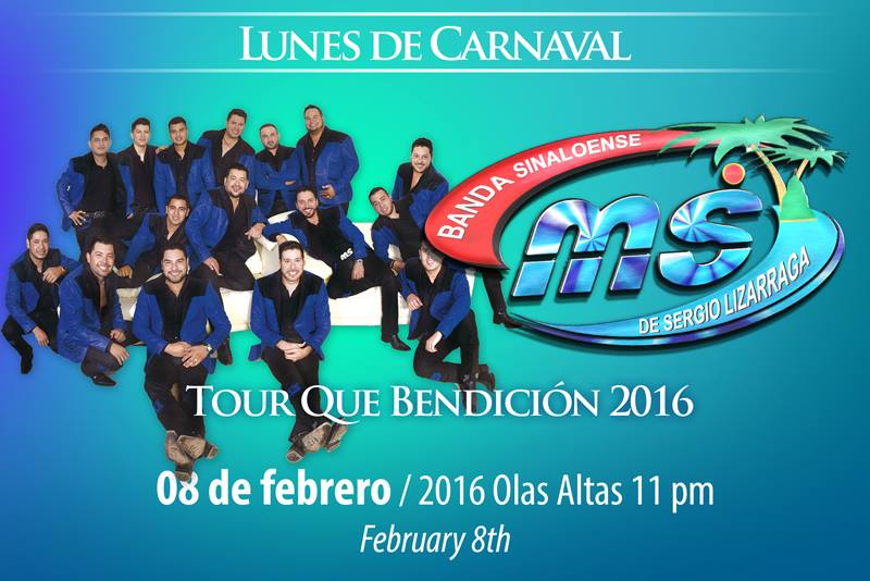 Dan a conocer elenco que se presentará en el Carnaval internacional Mazatlán 2016