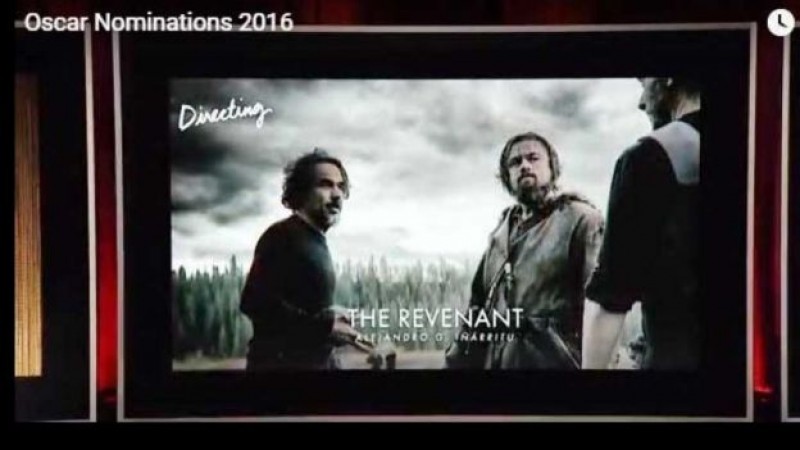 González Iñárritu repite nominación al Oscar como mejor director