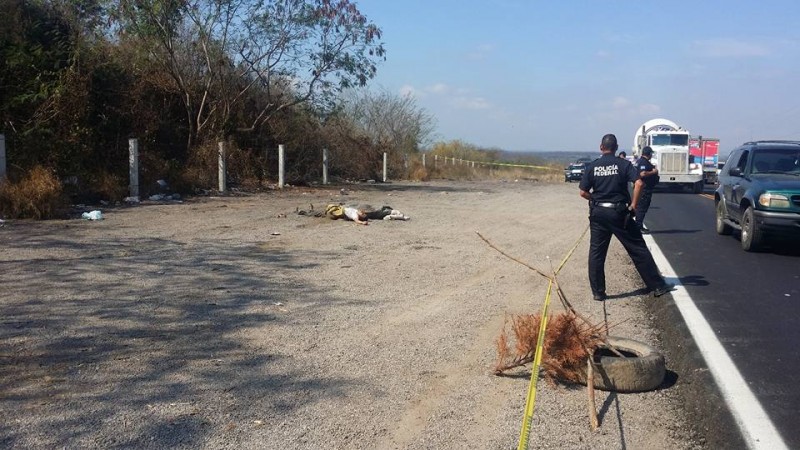 Dejan dos cadáveres por la carretera México 15 entre Caleritas y el Ahuaje de Costilla.