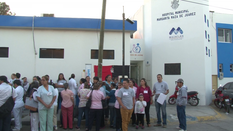 Reducen atenciones médicas en el Hospital Municipal por huelga