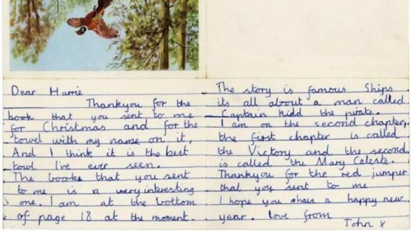 Subastan la primera carta de John Lennon