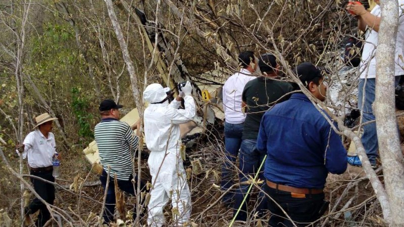 Confirman la muerte de los 6 tripulantes de la avioneta encontrada calcinada en el cerro cercano al poblado Tobora