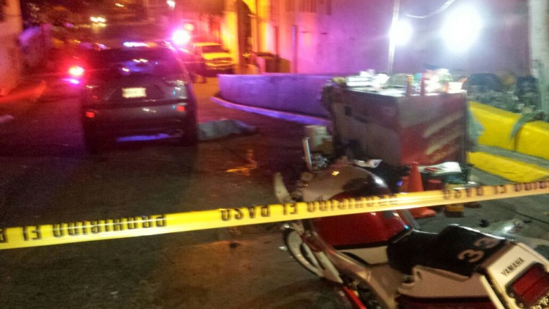 Muere motociclista en accidente.