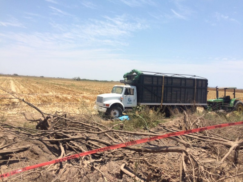 Muere arrollado por su propio camion