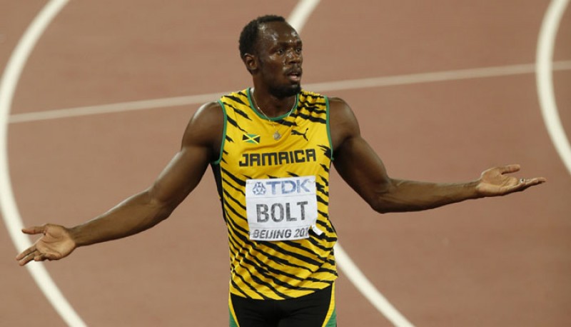 Se lesiona Usain Bolt y esta en duda su participación en Olímpicos