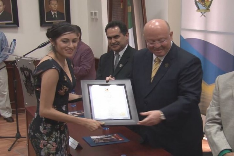 Reconoce UAS a Itzel Manjarrez y Cesar Ramírez