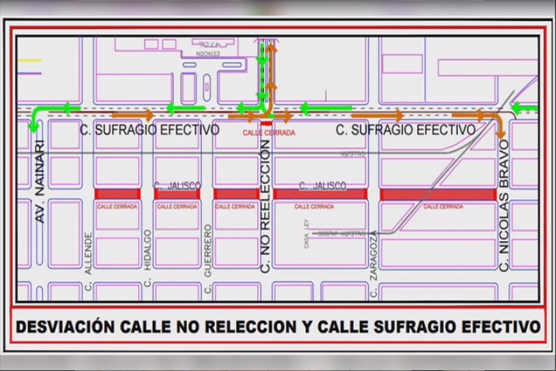 Cerrarán crucero este domingo