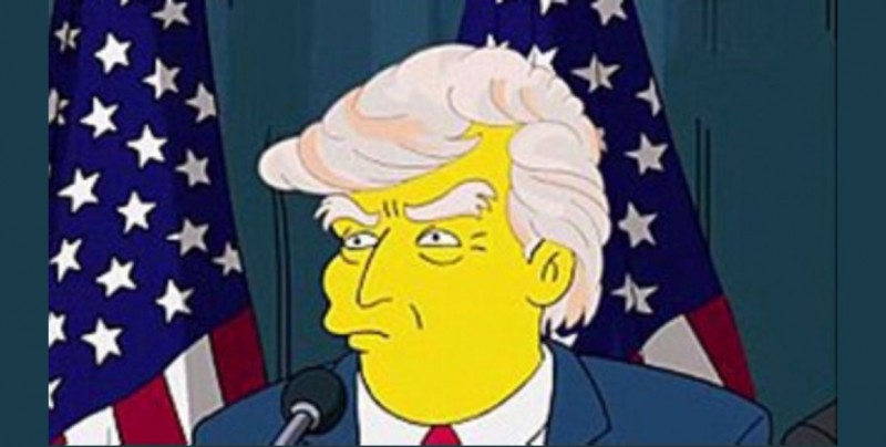 Los Simpson predijeron el triunfo de Trump