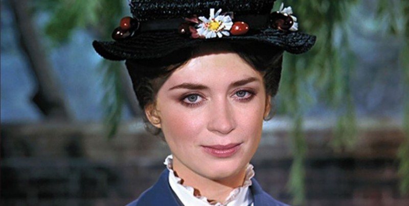Dan a conocer primera foto de Emily Blunt como Mary Poppins