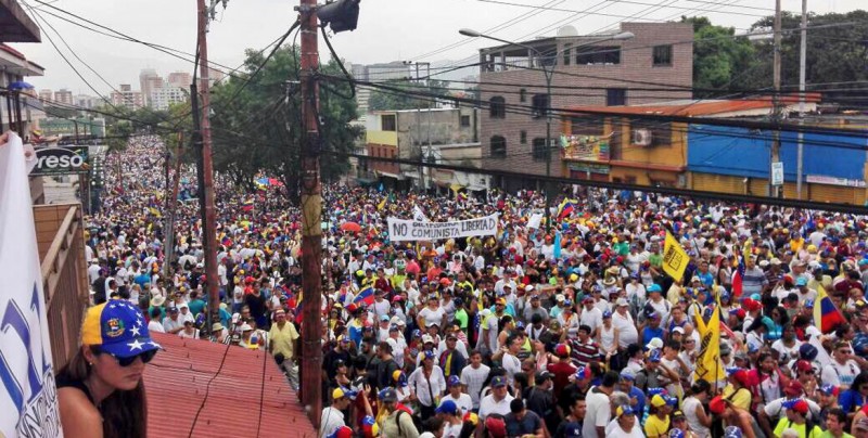 "Madre de todas las marchas" hoy en Venezuela