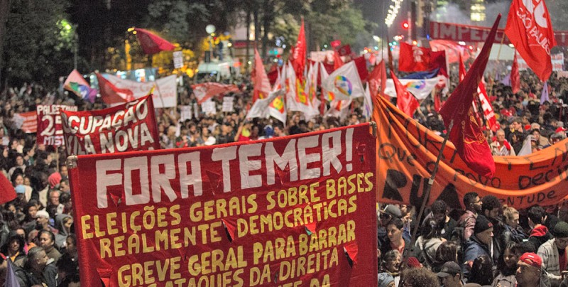 Huelga por reforma paraliza ciudades de Brasil