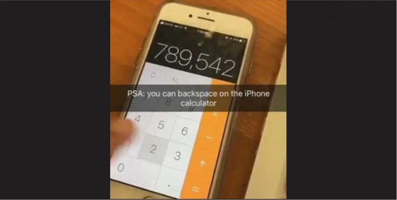 Conoce la función oculta en la calculadora del iPhone