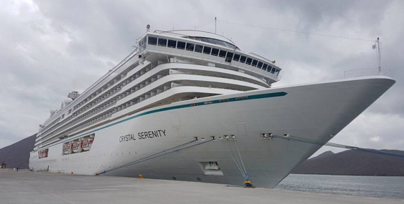 Llega crucero turístico a Topolobampo