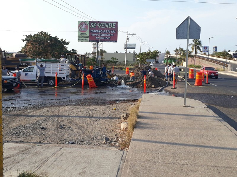 Restablece Jumapam el suministro de agua en colonias de la zona norte