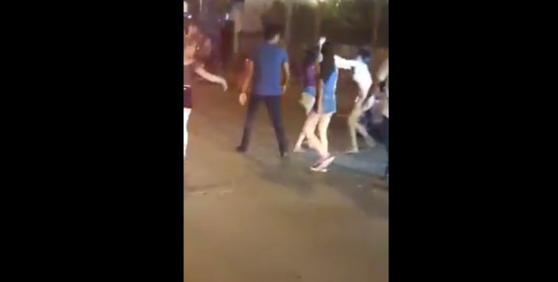 #Video Mujeres se pelean a fuera de un antro en Mazatlán